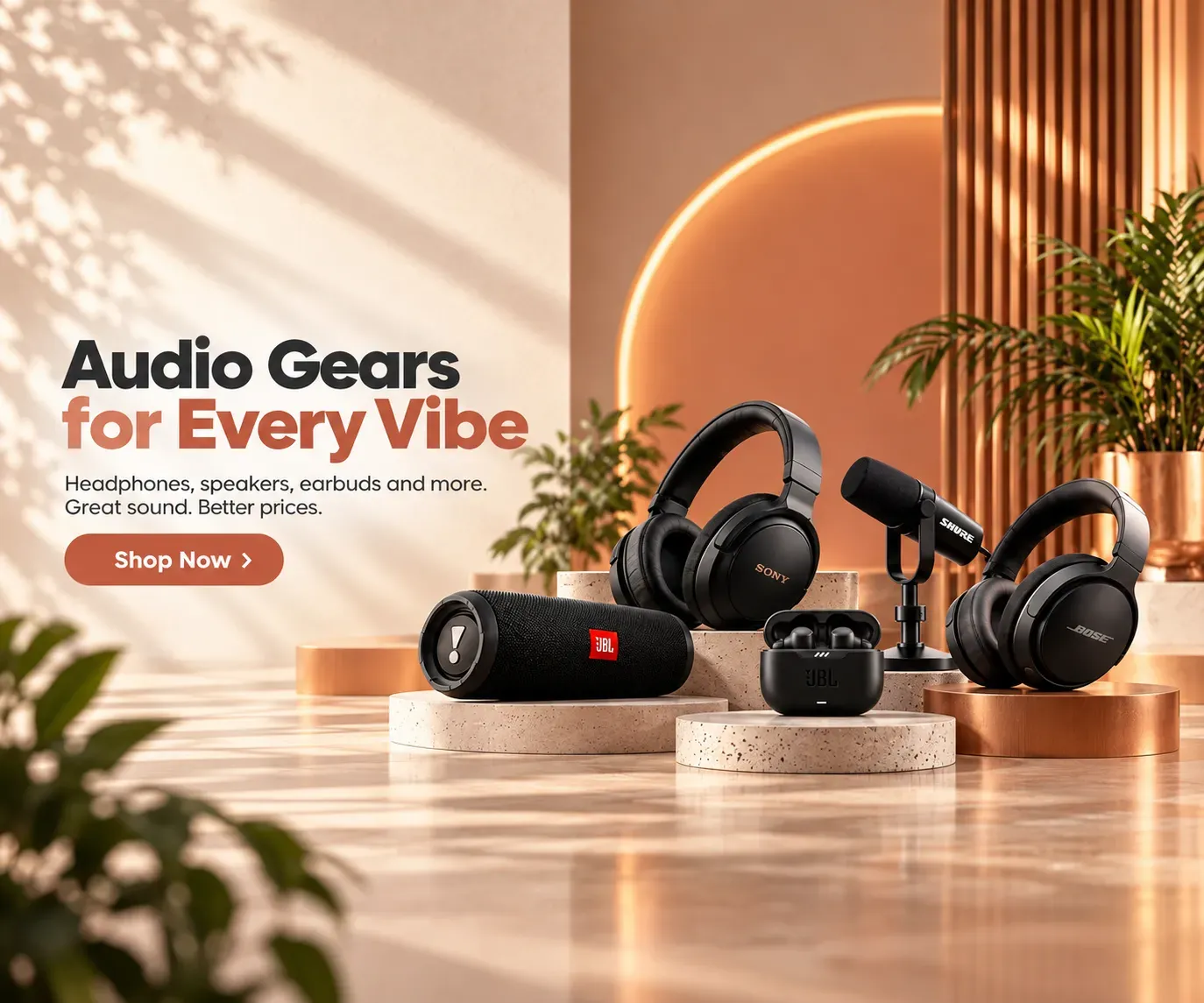 Upto 40% Off on Audio Devices