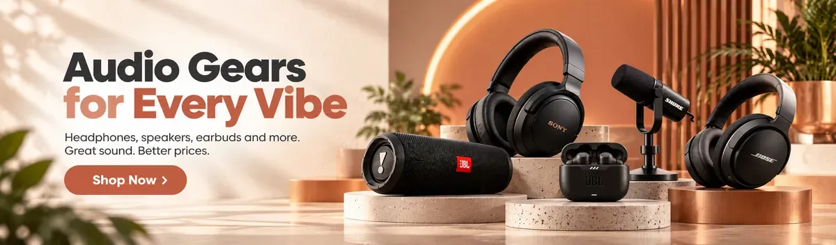Upto 40% Off on Audio Devices